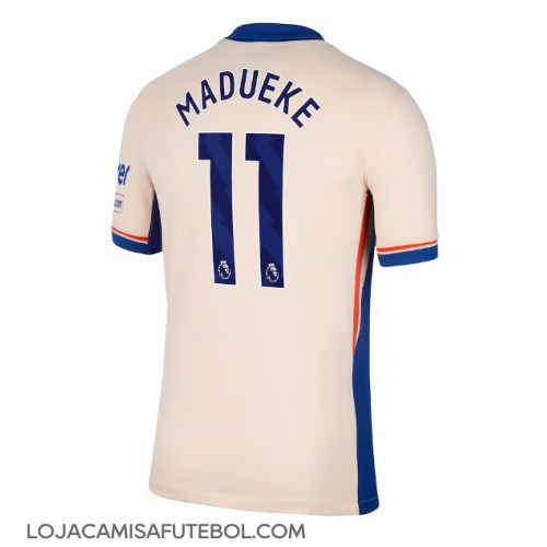 Camisa de Futebol Chelsea Noni Madueke #11 Equipamento Secundário 2024-25 Manga Curta